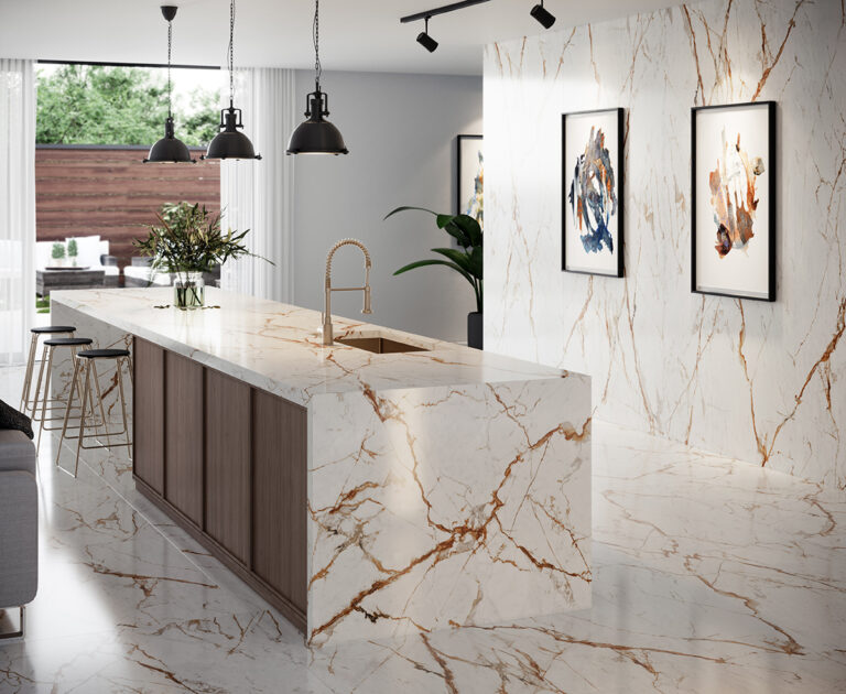 Mesada de cocina en Dekton Awake.